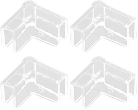 Aquarium Zubehör Fish Tank Edges Protector DIY Protective Edges Crashproof Acrylic Replacement Edges Protector Fish Tank Corner Protector Corner Fish Tank Corner Fish Tank Stand Aquarium Fish Tank
