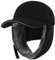 PivotWing Winter Hat with Earflap, Winter Basecap mit Ohrenklappen Wintermütze Herren Damen Fliegermütze Russische Mütze Faux Fur Trapper Bomber Aviator Hat Ohrenschützer Trappermütze Schwarz