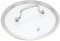 UTALIND Tapa universal de 9 pulgadas para ollas, tapa de vidrio templado, agujero de ventilación de vapor, con mango de acero inoxidable, transparente, accesorio de utensilios de cocina