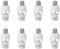 TsoLay 8X AC110-220V 360 Degrees Pir Induction Motion Sensor IR Infrared Human E27 Plug Socket Switch Base LED Bulb Lamp Holder