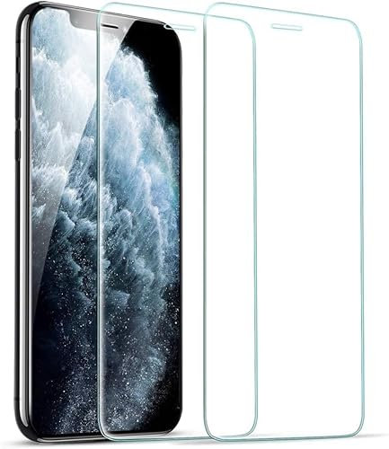 Cracksin [2 unidades] Protector de pantalla compatible con iPhone 11 / iPhone XR [6.1 pulgadas] Protector de pantalla de vidrio laminado Vidrio protector duro templado cristal transparente