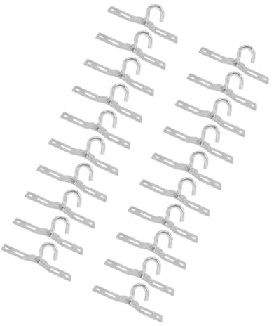 GAROZATION 20stücke Montagewinkel Für Kronleuchter Halterung Aus Schnelle Und Einfache Installation Kompatibel Mit Verschiedenen Deckenleuchten Zubehör Für Innenbeleuchtung
