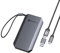Yottamaster 1TB SSD Externe, Jusqu'à 460 MB/s, 2-en-1 câble USB-C/A avec dragonne, Portable SSD Compact Compatible avec iPhone 16 Pro Max/Smartphone/Tablette/Ordinateur Portable