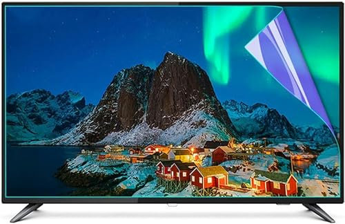 QUSYZD Protector de Pantalla para TV con Filtro antirreflejo, antiluz Azul, antiarañazos y antiradiación, para monitores LCD de 32 a 75 Pulgadas, 40 Pulgadas,40inch
