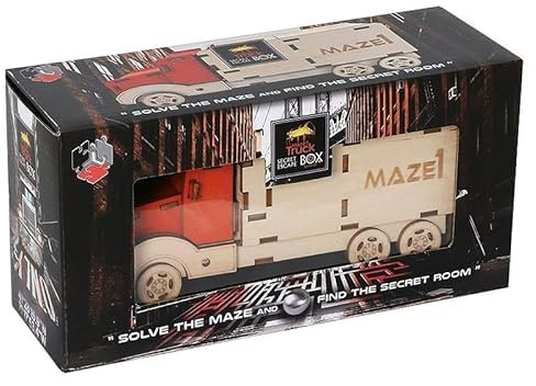SOLOMAGIA Secret Escape Box - Maze 1 Truck