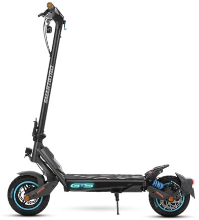 Smartgyro Rockway GTS - Patinete Eléctrico de 48V, 2000W. Batería 20Ah, Smart Core, Ruedas de 10 Pulgadas, Triple frenada, SmartCore y Certificado DGT