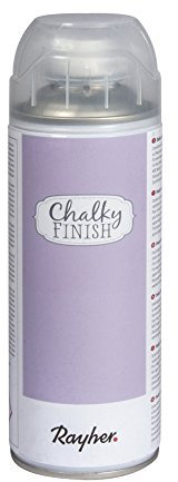Rayher Chalky Finish peinture en spray, fl. 400 ml p. 1,5–2m² lavande, 34371312