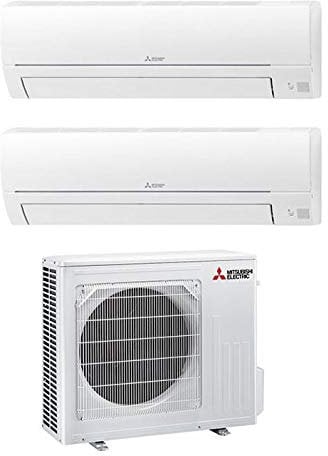 Climatizzatore Dual Split 9000 + 9000 Btu, Inverter, Classe A++/A+ Serie MSZ-HR