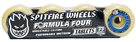 Spitfire Formula Four Tablet 99 Skateboard Wheel 55mm Natural