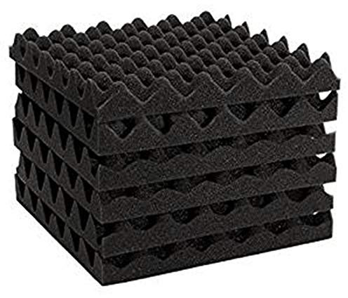 Mackur Schalldichte Schaum,Akustikschaumstoff,6pcs Akoustikschaum Lautsprecher Isolierung Akustik Schaumstoff Pads für das Studio