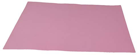 R&F srls 10 Fogli Gomma Eva Rosa Liscio 40X60 CM 2mm Hobby Fai da Te
