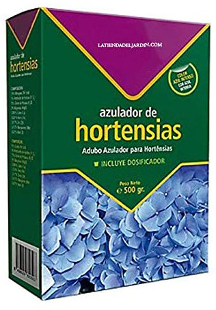 Suinga ABONO AZULADOR de hortensias de 500 gr