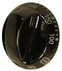 sparefixd Main Bottom Oven Temperature Control Knob Dial for Zanussi Cooker