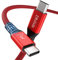 Dbilida for Thunderbolt 3 Cable 40Gbps 2.3 ft, USB C Cable with 100W PD, 20V 5A Charging/Single 5K@60Hz Monitor Compatible with iPhone 15/Plus/Pro/Pro Max, eGpu, Type-C MacBooks, Docking, Hub, SSD