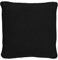 Marc O'Polo Dekokissen Nordic Knit Uni Bio-Baumwolle Schwarz, 50x50 cm