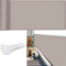 CHBIN Balkon Sichtschutz Ohne Bohren 90x750cm blickdichte Wind- und UV-Schutz Balkonabdeckung Geländer Sichtschutz für Balkon Terrasse Zaun, Braun A