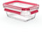 Tefal Masterseal Fresh Verre, Boîte alimentaire rectangulaire 0,45 L, Conservation des aliments, Empilable, Compatible four et congélateur N1040510 Transparent