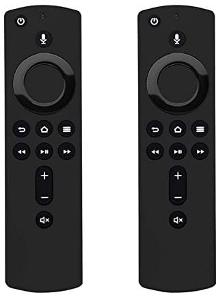 Ersatz-Sprachfernbedienung,CEIEVER Alexa-Sprachfernbedienung Kompatibel mit Fire TV Stick 4K/Fire TV Stick Lite/Fire TV Cube/Fire TV Stick (2nd & 3nd Gen)/Fire TV (2 Stück)