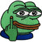 Urbanski Patch Pepe der Frosch zeigt Finger Meme zum Aufbügeln 6,7 x 6,9 cm | Aufnäher Applikation Bügelbild