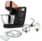 Moulinex Robot pâtissier connecté, Bol inox 5.5 L, Technologie brevetée, Ecran digital, Silencieux, 21 recettes programmées, App gratuite dédiée avec coaching, I-Coach Touch QA950810