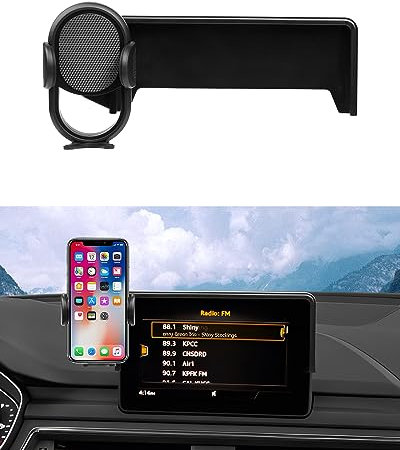 Autorder Passgenau für KFZ-Handyhalterung 2017–2019, Audi A4/2019–2020, Q5, Zubehör, Handyhalterung, 17,8 cm (7 Zoll) Bildschirm, Handy-Halterungen, Freisprecheinrichtung, 360-Grad-Drehung