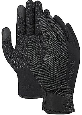 Rab Kinetic Mountain Handschuhe, wasserdicht, atmungsaktiv, zum Skifahren, Trekking, Klettern, Anthrazit, Größe S