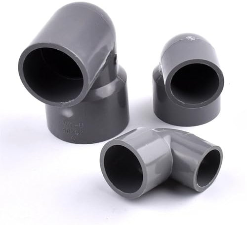BREAKA 1pc PVC Rohr 90 ° Winkel Reduzierung Anschluss Armaturen Garten Bewässerung System Kunststoff Joint Aquarium Aquarium Zubehör (Color : 75-63mm Inner Dia, Size : 1pc)