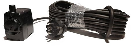 Eden 128 Wasserpumpe mit 10m Kabel (25 W, 1150 l/h, 2,0 m Förderhöhe), hochwertige Qualitätspumpe, kleine Pumpe für Ihren Garten- und Zimmerbrunnen