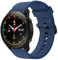 YLK Cinturino per Xiaomi Mi Watch/Xiaomi Watch S1/ Watch S1 Active/Watch S3/ Watch 2 per Uomo e Donna, 22mm Cinturino in Silicone per Xiaomi Mi Watch Color Sport (Blu scuro)
