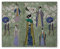 A.S. Création Leinwandbild Asiatisch - Wandbild in Grün, Blau - 50 x 40 cm - DD131991