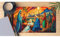 Jesus Mouse Mat Large Desk Mat 35.4 x 15.7 Inch, Vintage Mouse Pad Gaming Mousepad, Waterproof Keyboard Mat, Durable Desk Pad, Non-Slip Rubber Base Mouse Mats for Desk Office Gaming Home Decor M524