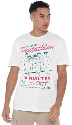 Squid Game Pentathlon Race Comic Unisex T Shirt