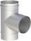Schornstein T-Anschluss 90 Grad mit Wassernase, Durchmesser 80 mm