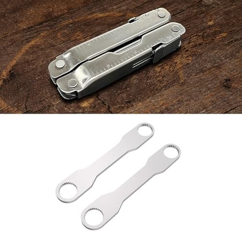 Alpha Rider for Leatherman Multi-Tool Wrench Arc Set - T8 & T10 Key, Non-Slip 304 Stainless Steel 2-Pack Corrosion Resistance for Leatherman Tools Model for Super Tool,Wave,Rebar Models