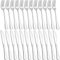 Set da 24 coltelli e forchette, Joeczo Posate in acciaio inossidabile per 12 persone, Set completo di 12 forchette e 12 coltelli, Lavabile in lavastoviglie, Set di posate per casa/ristorante