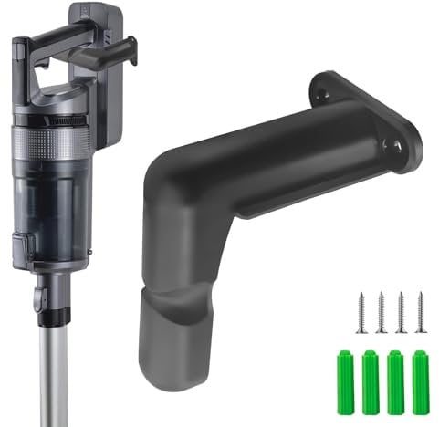 Wall Mount Bracket for Shark Vacuum Cleaner, Holder for Shark Hoover, Handheld Cordless Vacuum Wall Mount for Shark IX141 IZ562H IZ682H IZ361H IZ462H IZ163H IZ363Ht IZ483H, Dyson V10/V11/V12/V15