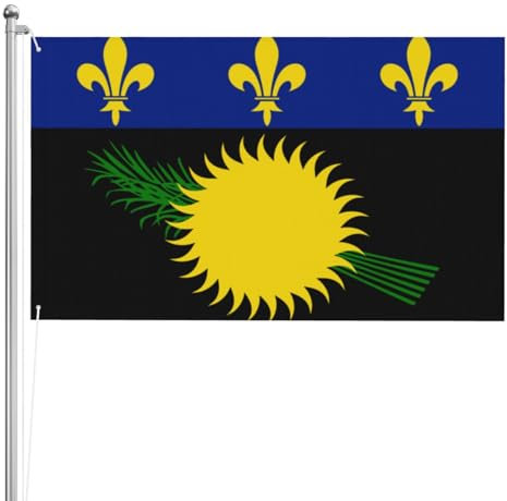 Parade Flag Guadeloupe Premium Flagge Draußen Banner Für Bauernhof, Party, Halloween, 90X150cm