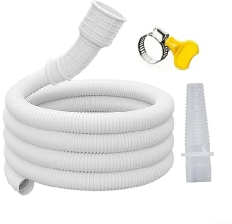 Tuyau de vidange flexible en TPE conçu pour climatiseurs, déshumidificateurs et autres appareils ménagers (8 m)