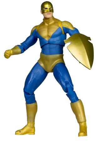 DC Multiverse Action Figure The Guardian (Red Platinum Edition) 18 cm | DC Multiverse Action Comics 6 Inch Action Figure Exclusive - The Guardian Red Platinum