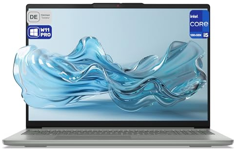 Lenovo IdeaPad Slim 5 Laptop, Intel Core i5-13420H, 16 GB DDR5 RAM, 1 TB PCIe SSD, 16 FHD+ (1920x1200) IPS Display, Intel UHD Graphics, Deutsches Tastatur-Layout, Windows 11 Pro, Luna Grey
