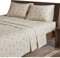 WOOLRICH Baumwoll-Bettwäsche-Set, Cottage-Charms-Druck, 100% Baumwoll-Flanell-Bettwäsche-Set, warm und flauschig, für Doppelbett, Spannbetttuch für bis zu 30,5 cm Matratze, Twin Tan Dog, 3-teilig