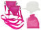 WineHolder Eff Em Concept Weinglashalter mit Halstrageband & Beutel, Wein-Gadget für Weinwanderung, Weinfest, Party, Event, JGA – sicher & freihändig Wein genießen (Pink 2er Set)