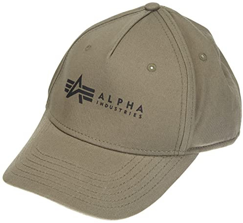 Alpha Industries Herren Cap Unisex Basecap Baseballkappe, Dark Green, Einheitsgröße EU