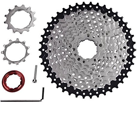 Nikou Fahrradkassette Freilauf Kassettenrad ZT-to 10 Speed 11-42T Antiverformung Fahrradzubehör für Shi-mano SR-AM