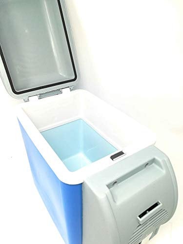 LEOFLA Mini Frigo Portatile Per Auto Camper 7,5 L Con Funzione Caldo E Freddo + Cavo 12V