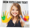 Foto Stoffserviette, Personalisierte Leinenservietten Mit Eigenem Foto/Text, Waschbare Servietten selbst gestalten, Ideal für Veranstaltungen, den regelmäßigen Gebrauch zu Hause, 6 Stücke 50x50cm