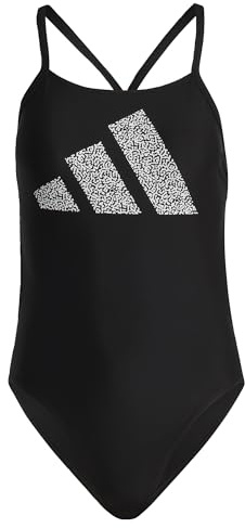 adidas 3 Bar Logo Print Swimsuit Costumi da Bagno Donna