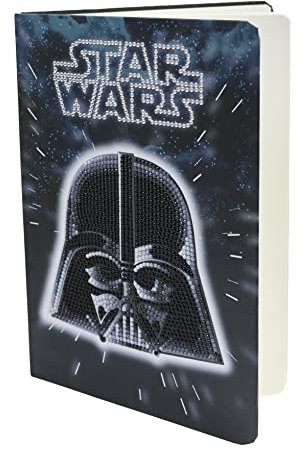 Craft Buddy Darth Vader Crystal Art Notizbuch, 18 x 29 cm