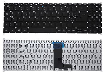 CLICK HELP Tastiera Italiana Compatibile con Notebook Acer Aspire 3 A315-42 A315-54 N19C1 - (Nera) No Frame