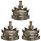 ET - EUROTRONIC Technology GmbH 700100 Herz Metalladapter für elektronische Heizkörperthermostate, Metall, M28x1,5mm (Packung mit 3)
